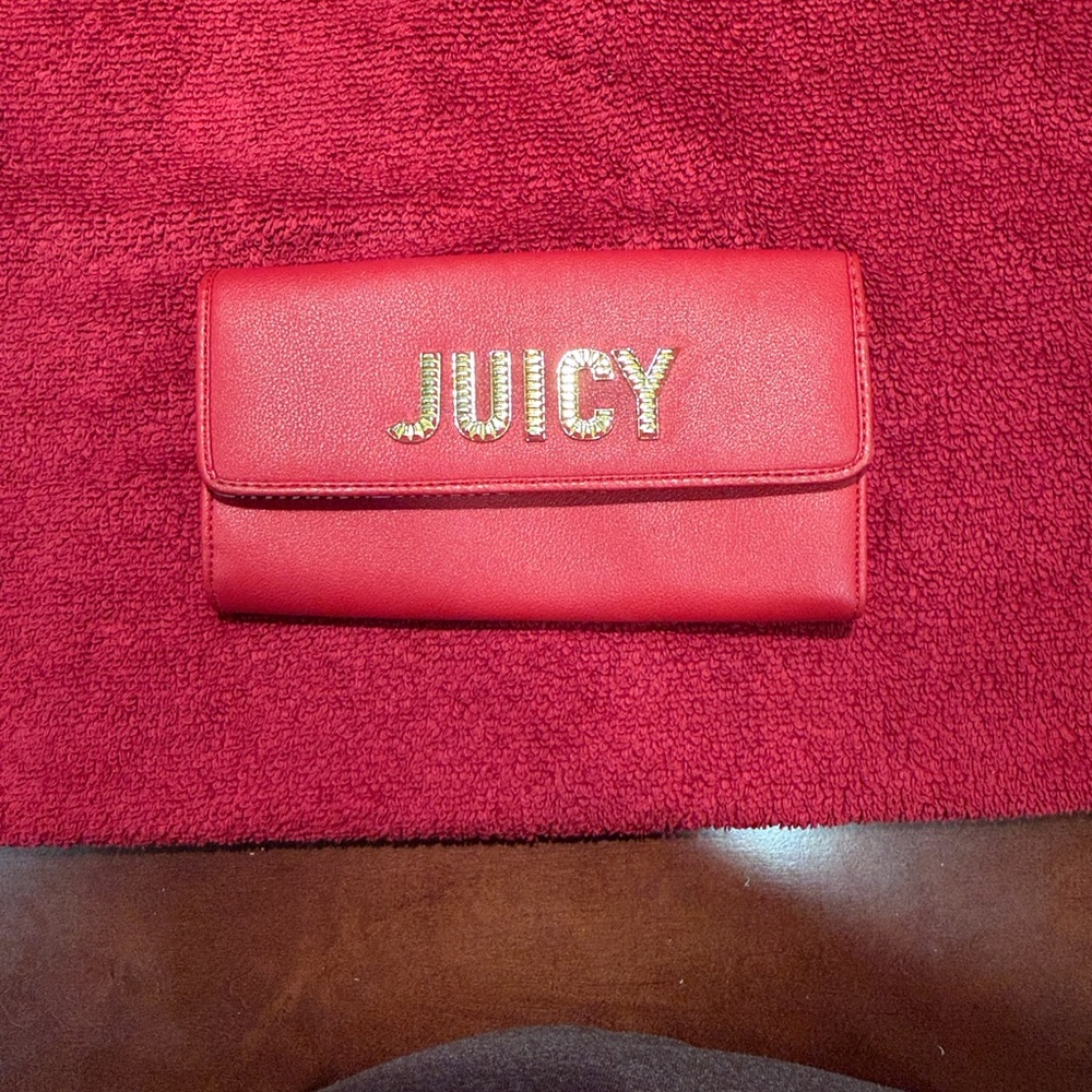 Juicy Couture Bold Red Wallet